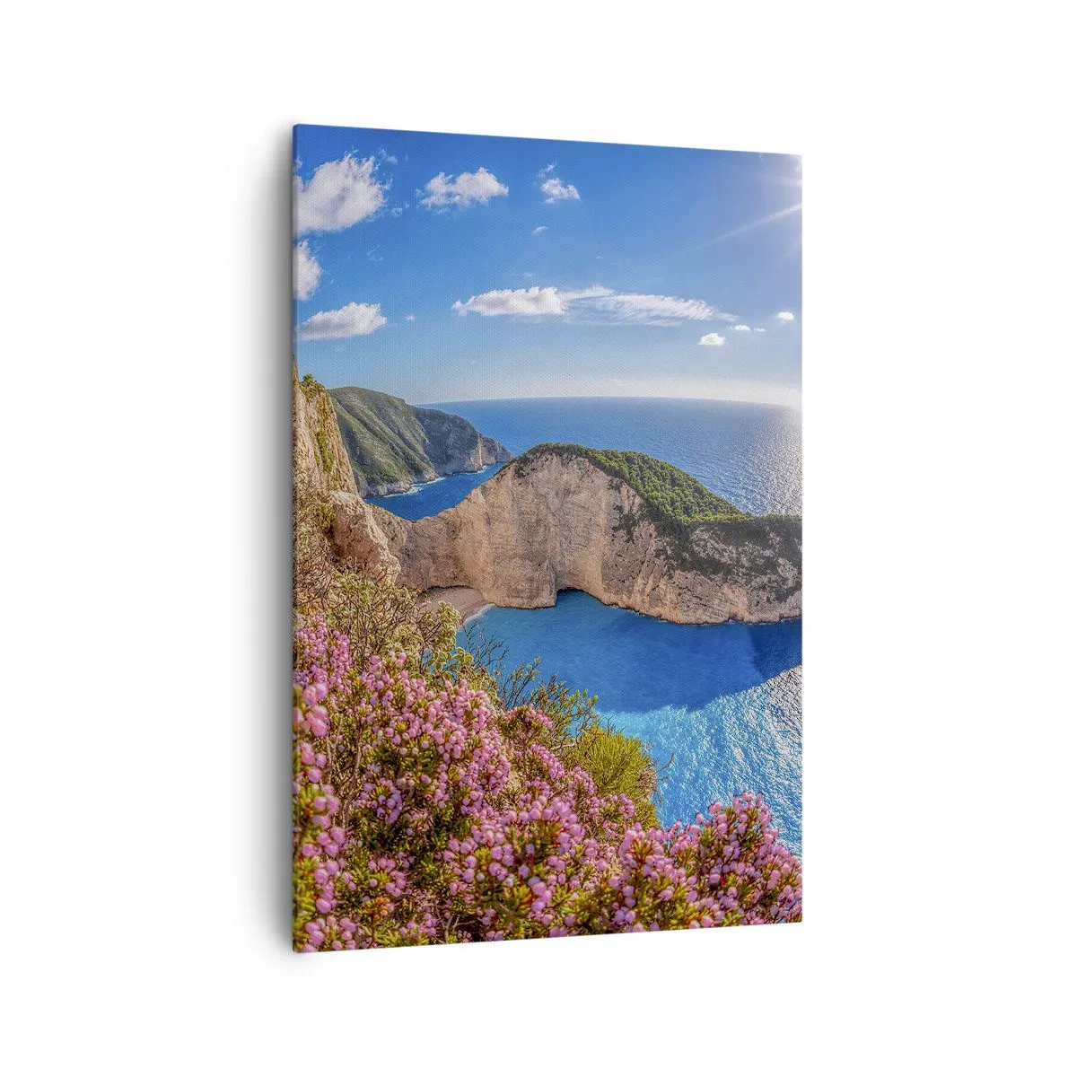 Schilderen op canvas - Mijn geweldige Griekse vakantie - 70x100 cm