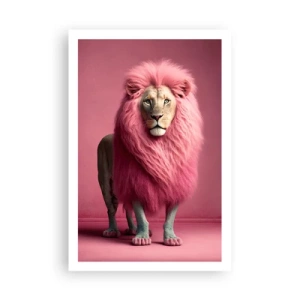 Poster - En je bent niet meer bang - 61x91 cm