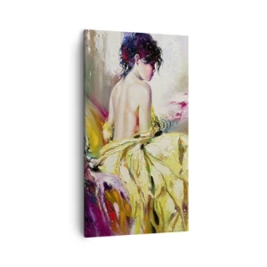 Schilderen op canvas - Tussen de lippen en de rand van de cup - 45x80 cm