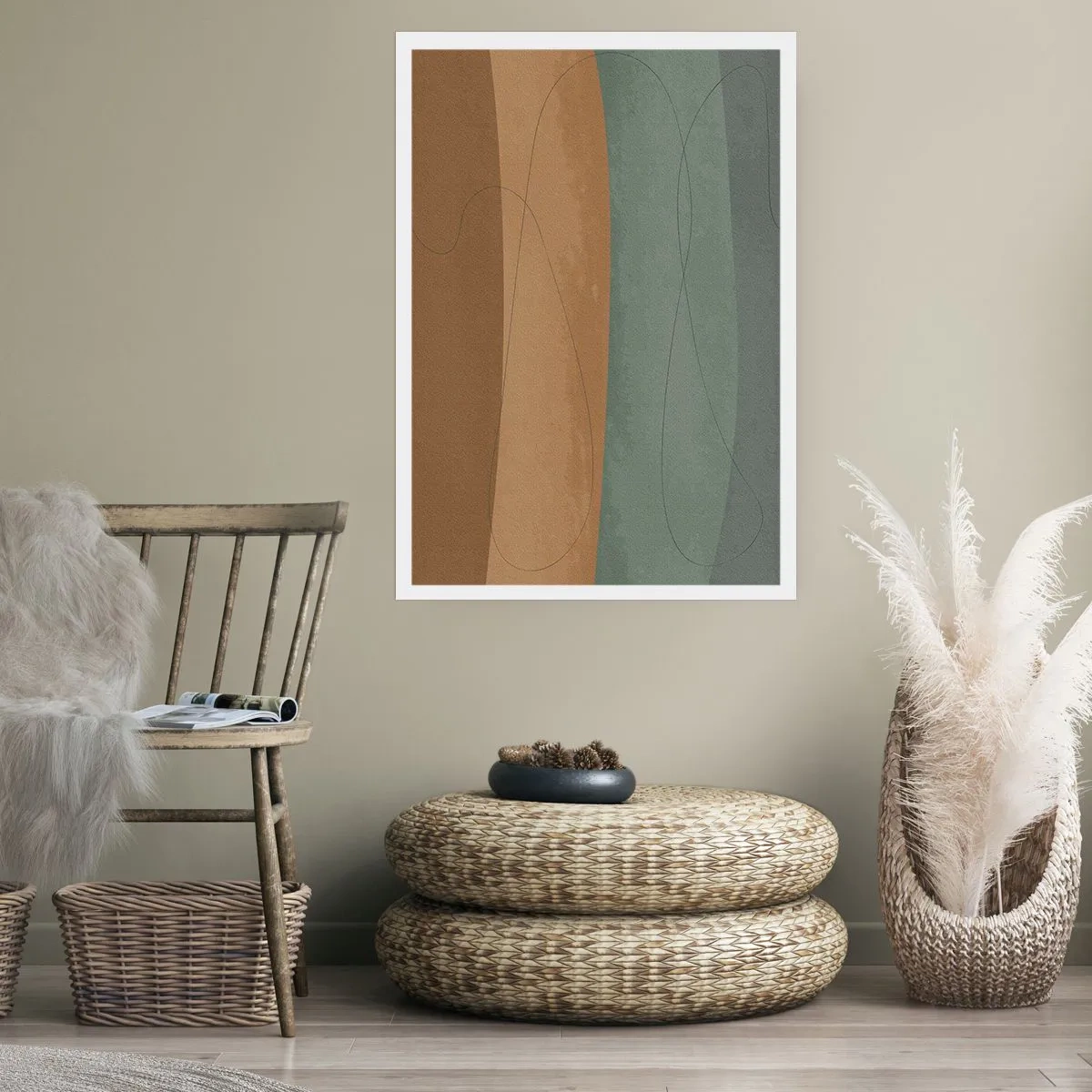 Poster - Horizontale compositie - 40x50 cm