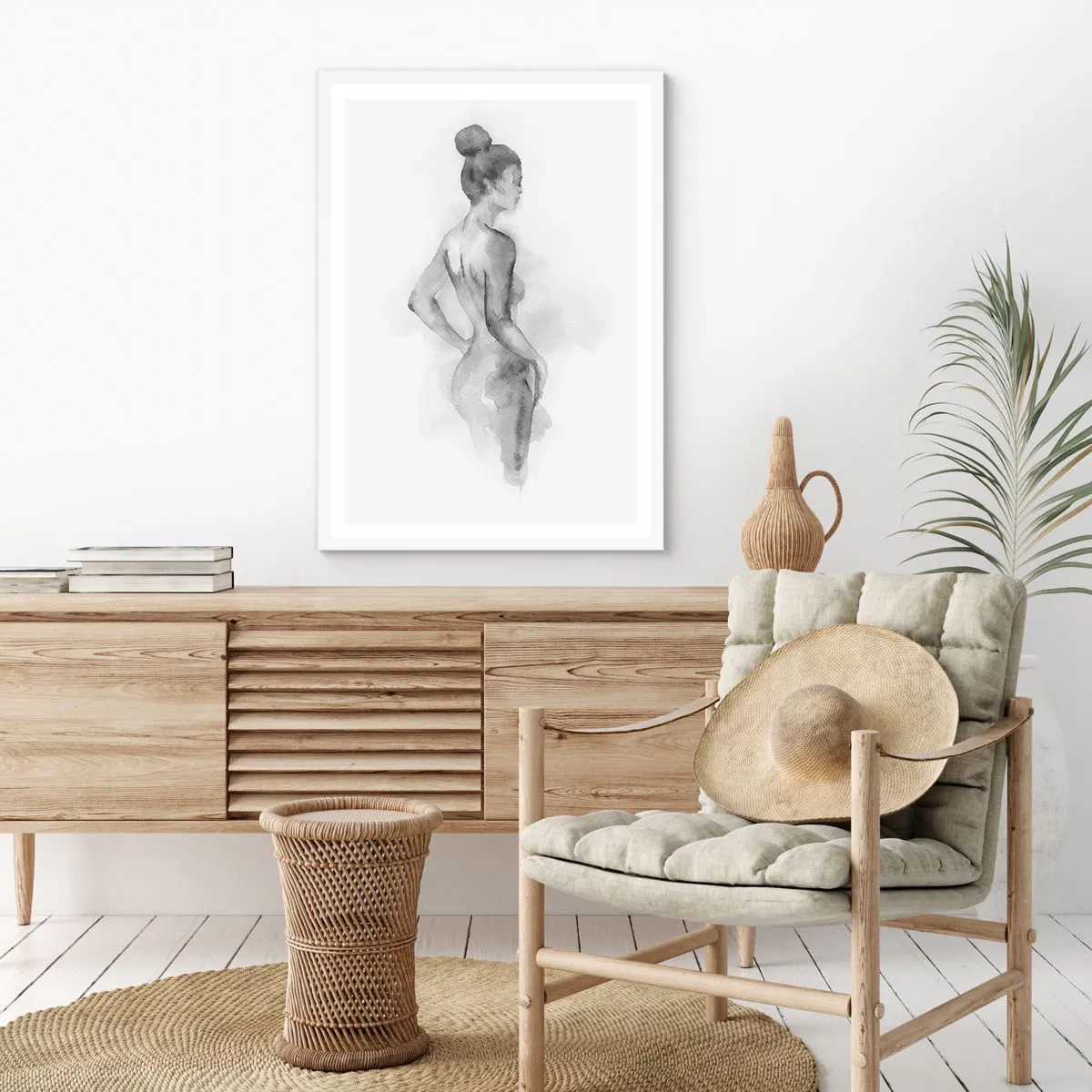 Poster in een witte lijst - Prachtig als schilderij - 40x50 cm