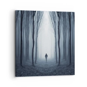 Schilderen op canvas - En alles is eenvoudig en duidelijk - 70x70 cm