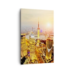 Schilderen op canvas - Aziatische droom - 80x120 cm