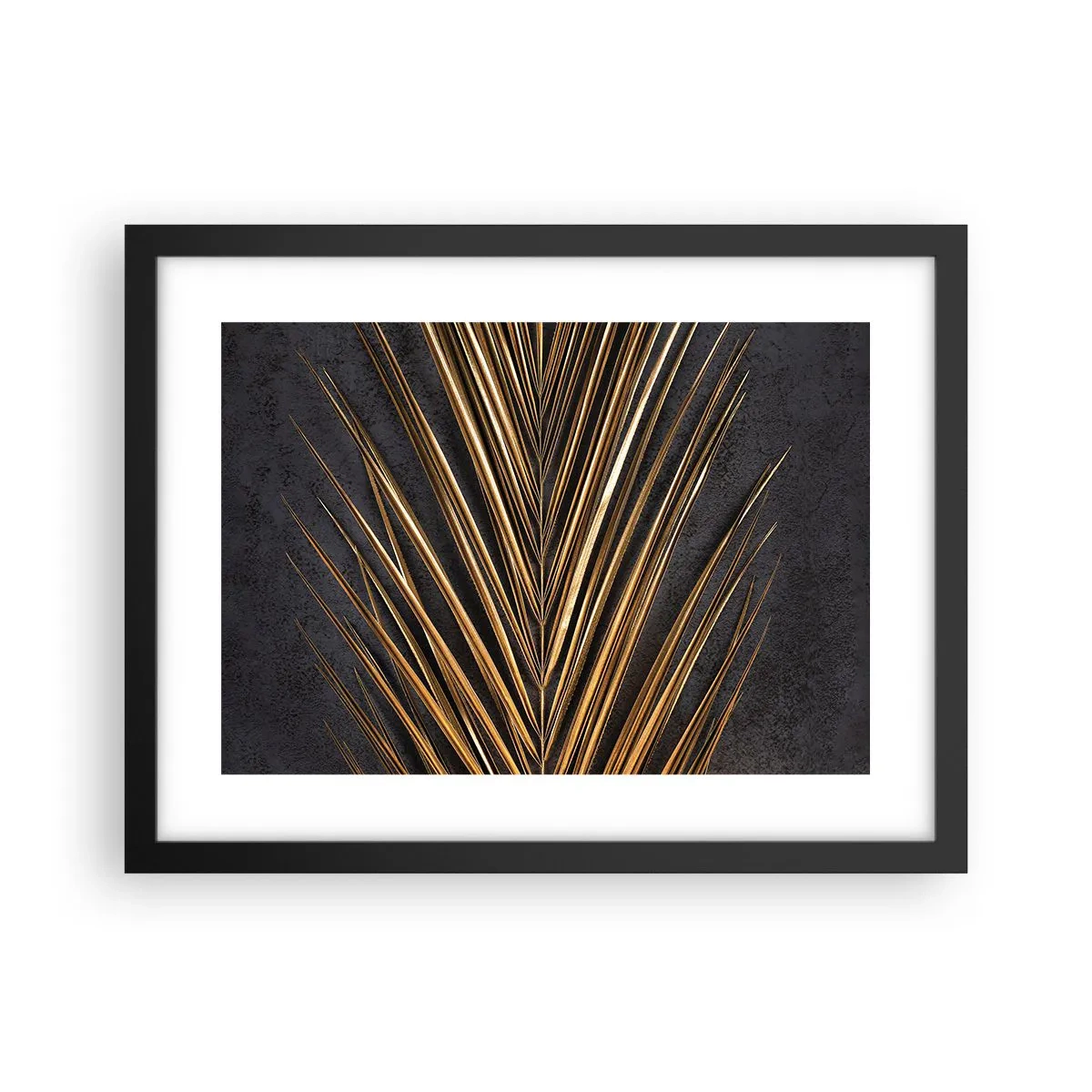 Poster in een zwarte lijst - Het goud van de tropen - 40x30 cm