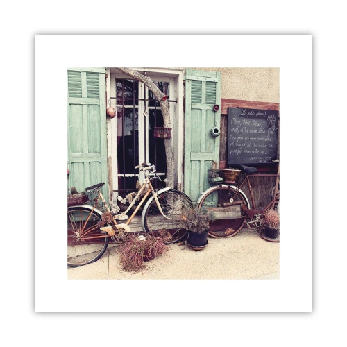 Poster - Lang leve de provincie - 30x30 cm