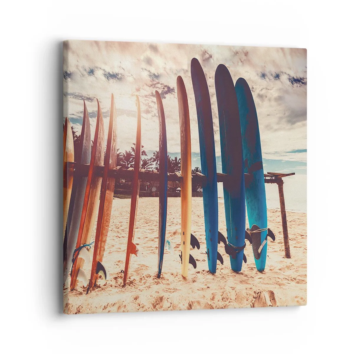 Schilderen op canvas - Weltrusten, zie je morgen - 40x40 cm