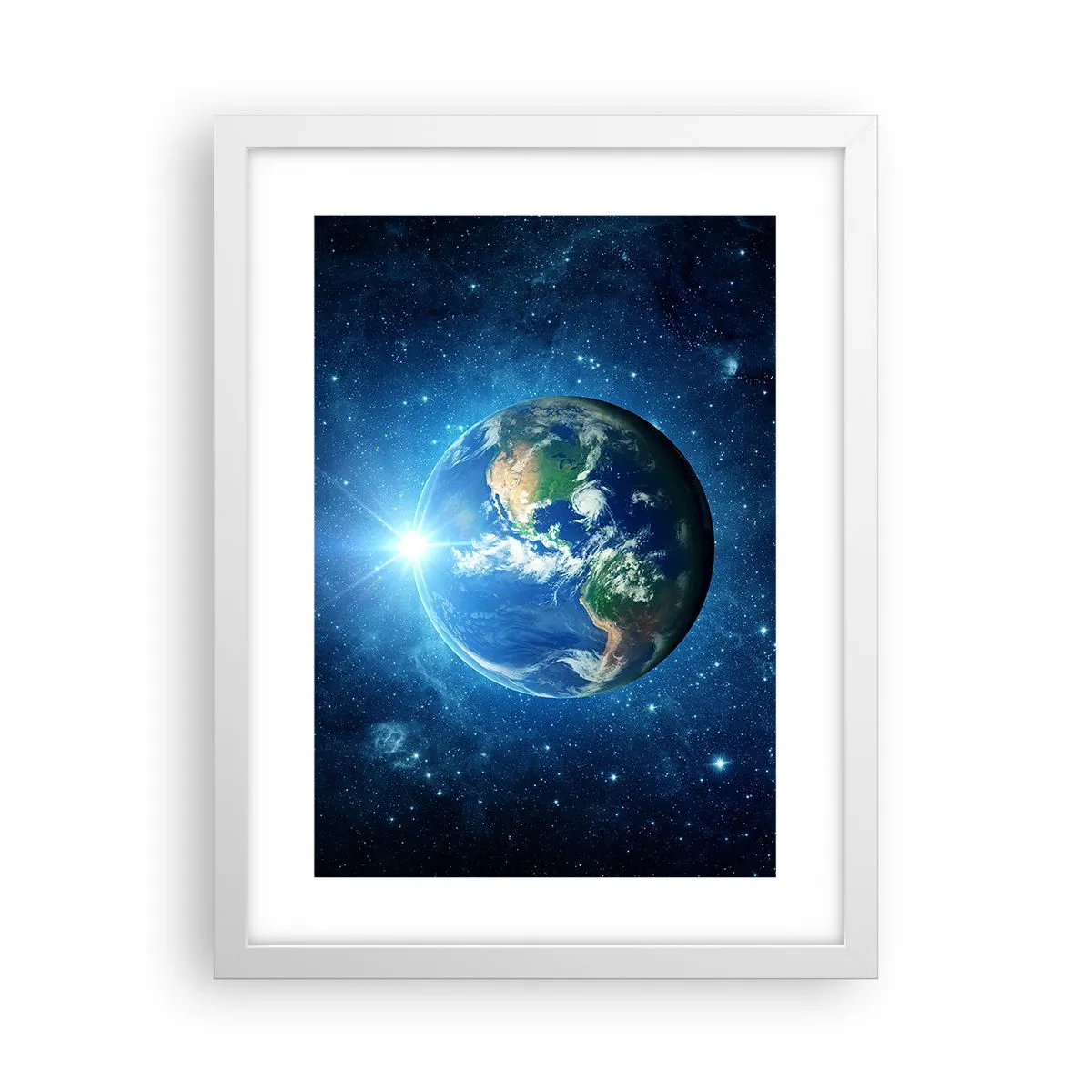 Poster in een witte lijst - We zijn in de hemel - 30x40 cm