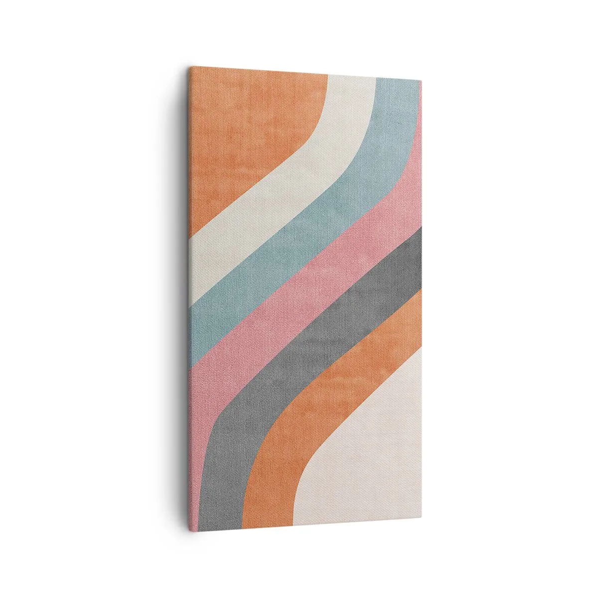 Schilderen op canvas - Diagonale compositie – beweging - 45x80 cm