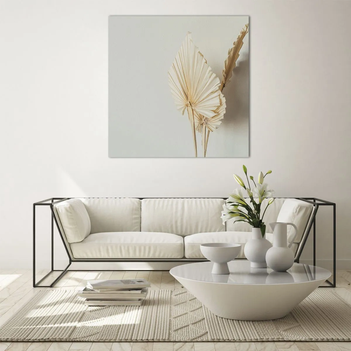 Schilderen op glas - Wanneer je verlichting nodig hebt - 40x40 cm