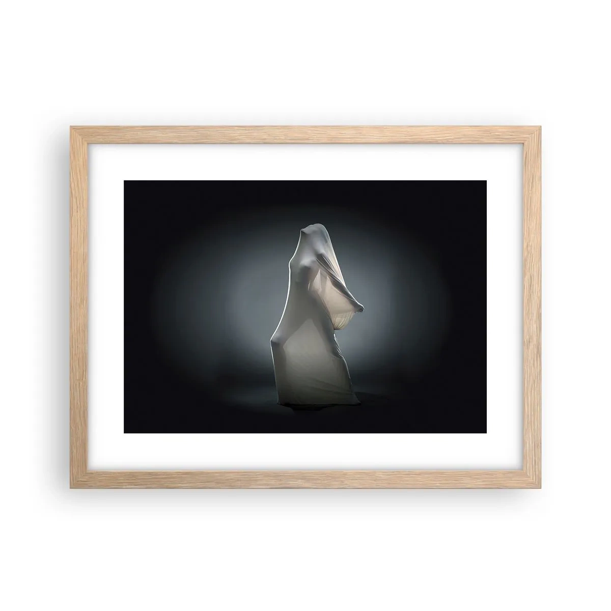 Een poster in een licht eiken lijst - Verborgen verlangens - 40x30 cm