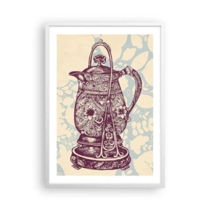 Poster in een witte lijst - De schoonheid van het dagelijks leven - 50x70 cm