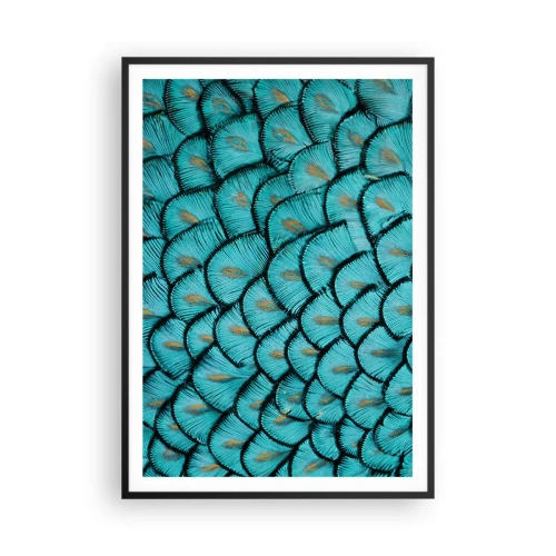 Poster in een zwarte lijst - Het grote verengala - 70x100 cm