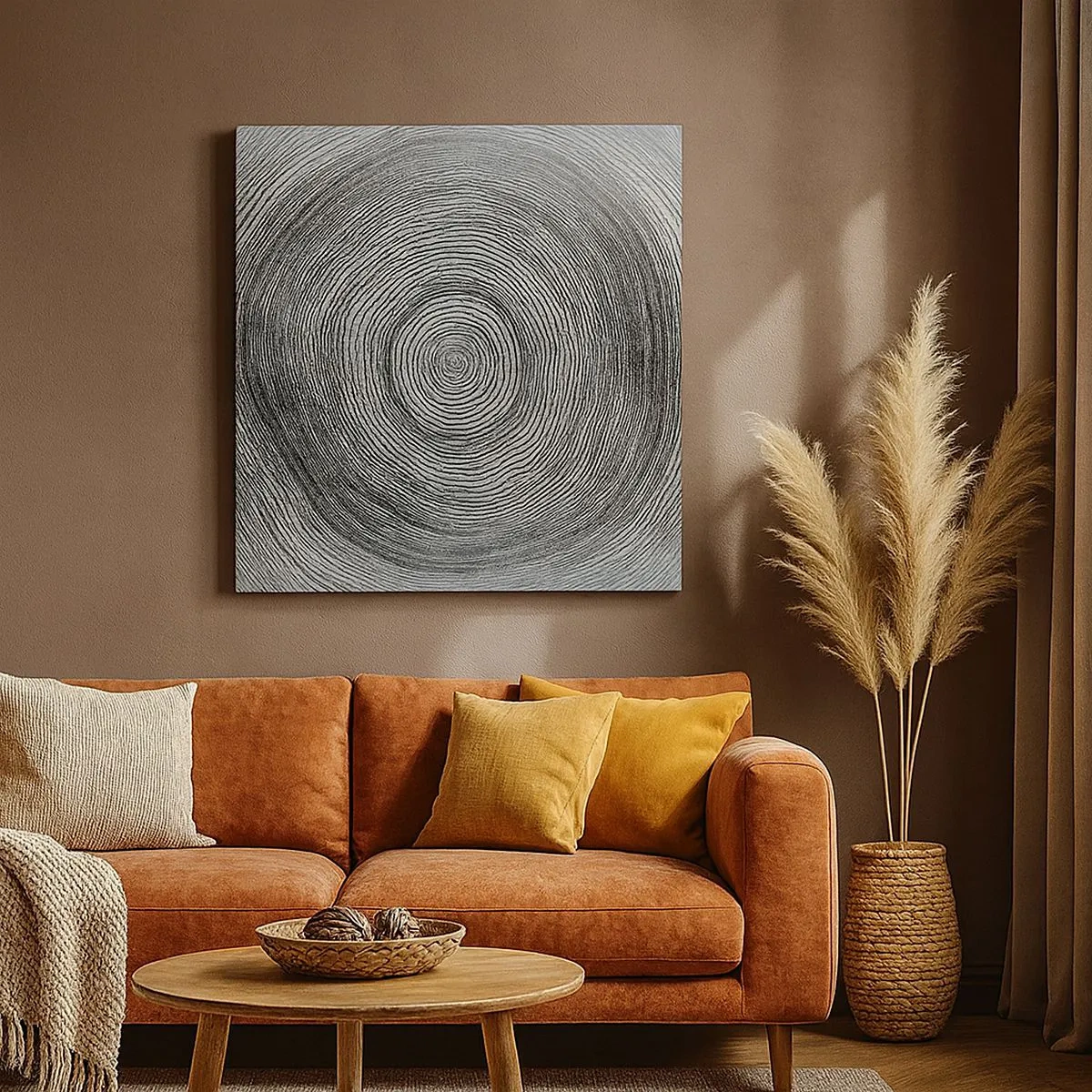 Schilderen op canvas - Teken van de tijden - 30x30 cm