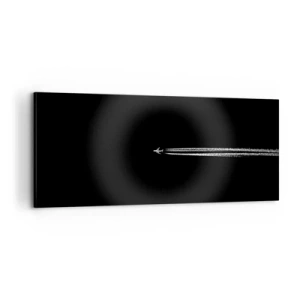 Schilderen op canvas - Naar een andere dimensie - 100x40 cm