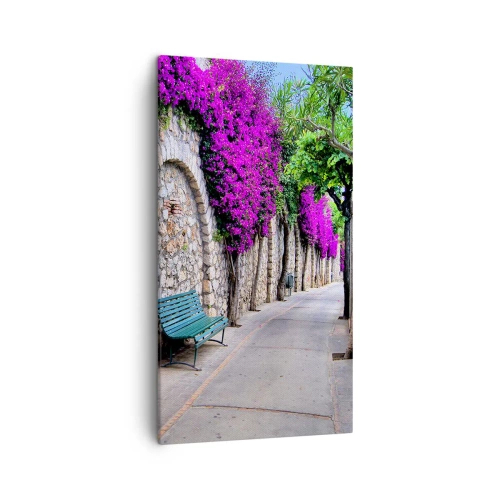 Schilderen op canvas - Laten we elkaar zo snel mogelijk ontmoeten - 45x80 cm