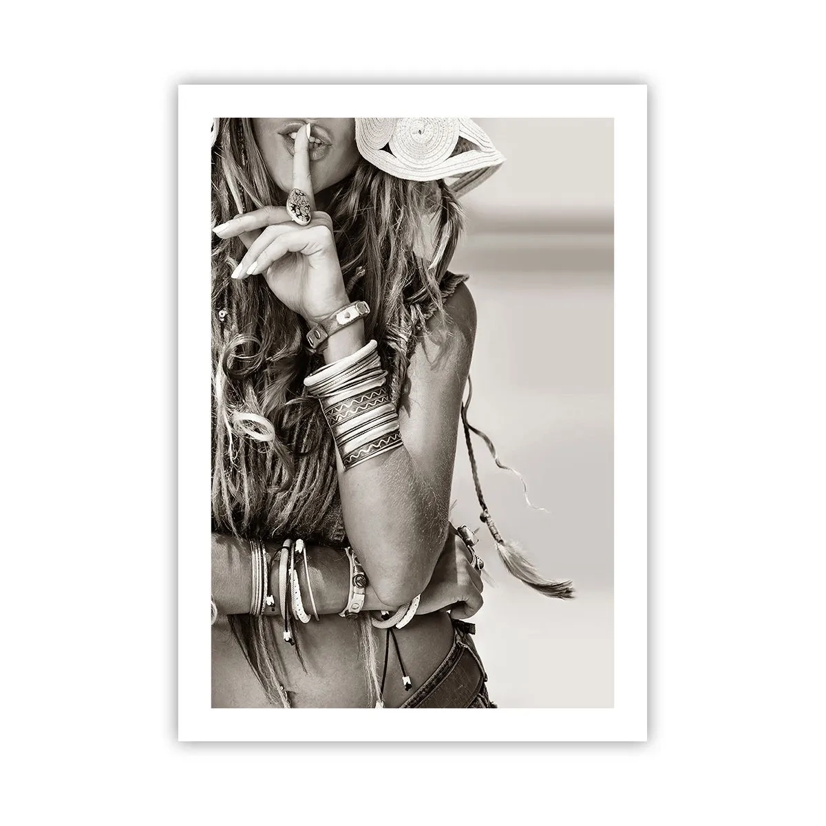 Poster - Waarom een meisje - 50x70 cm