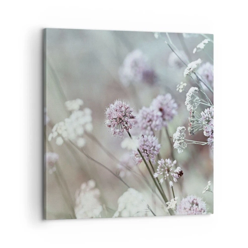 Schilderen op canvas - Zoete filigrane kruiden - 60x60 cm