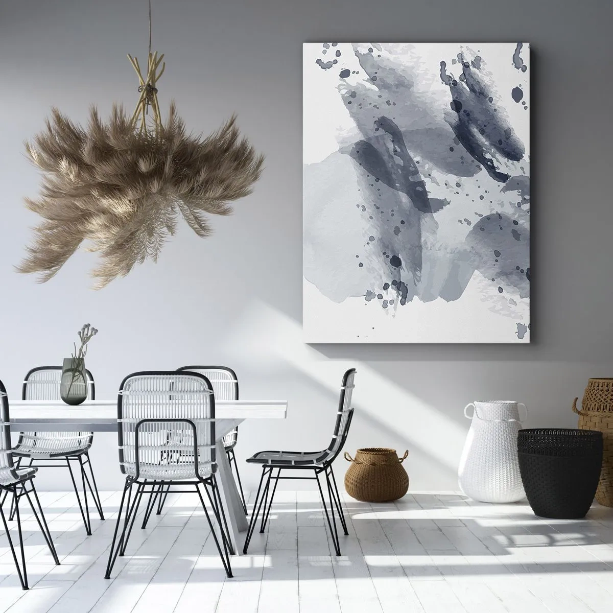 Schilderen op canvas - Een onderzoek naar de aard van water - 70x100 cm