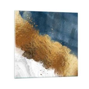 Schilderen op glas - De kleuren van de zomer - 30x30 cm