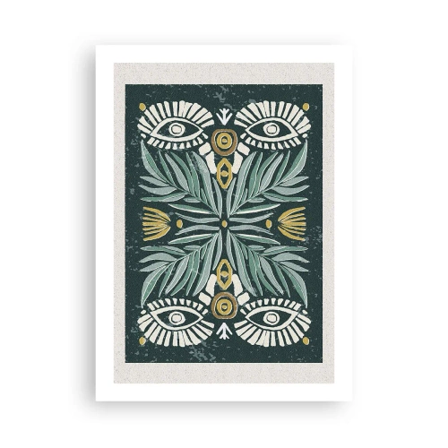 Poster - Als een volksuitsnede - 50x70 cm