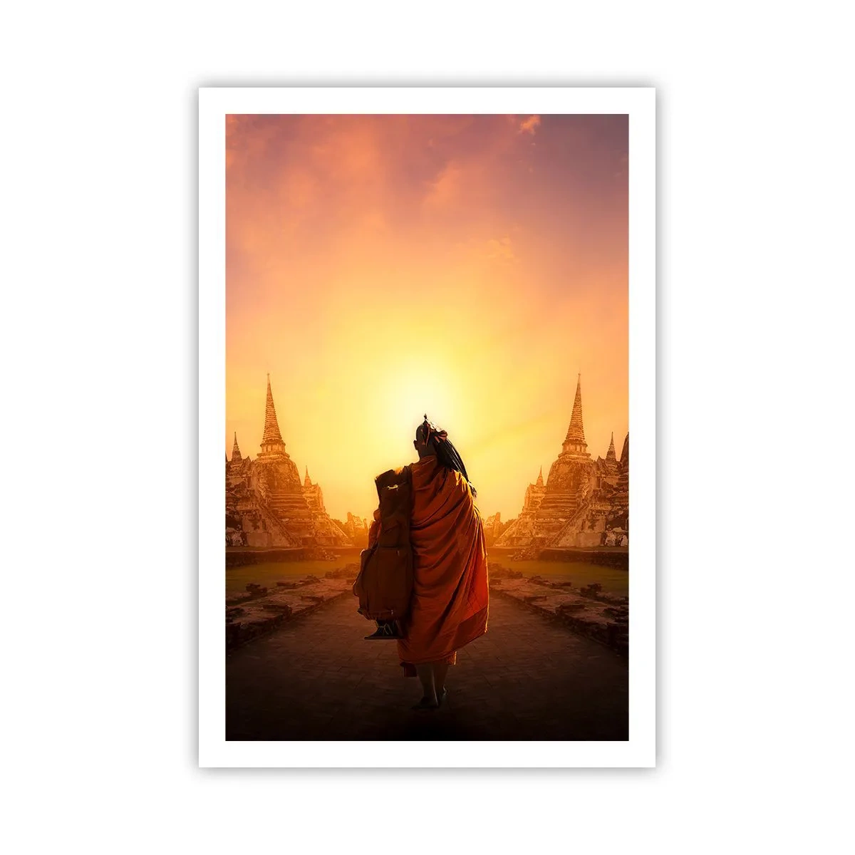 Poster - In vrede voor de eeuwigheid - 61x91 cm