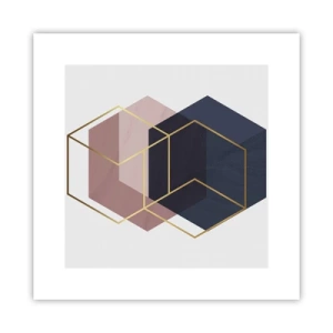 Poster - De kracht van eenvoud - 30x30 cm