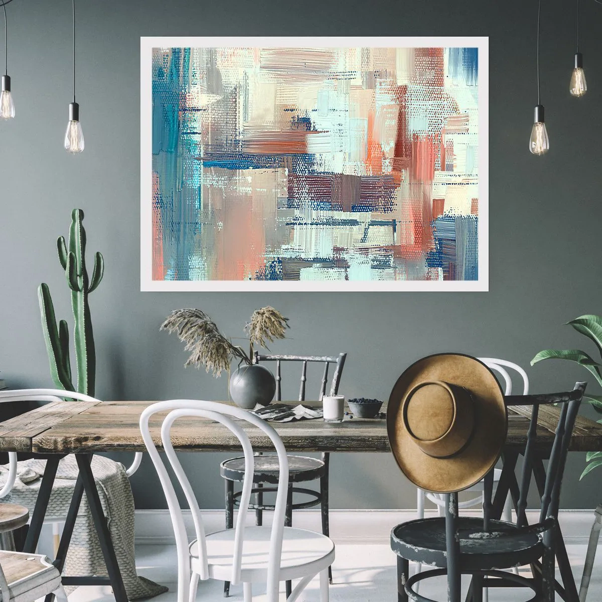 Poster - Het licht bereiken - 40x30 cm