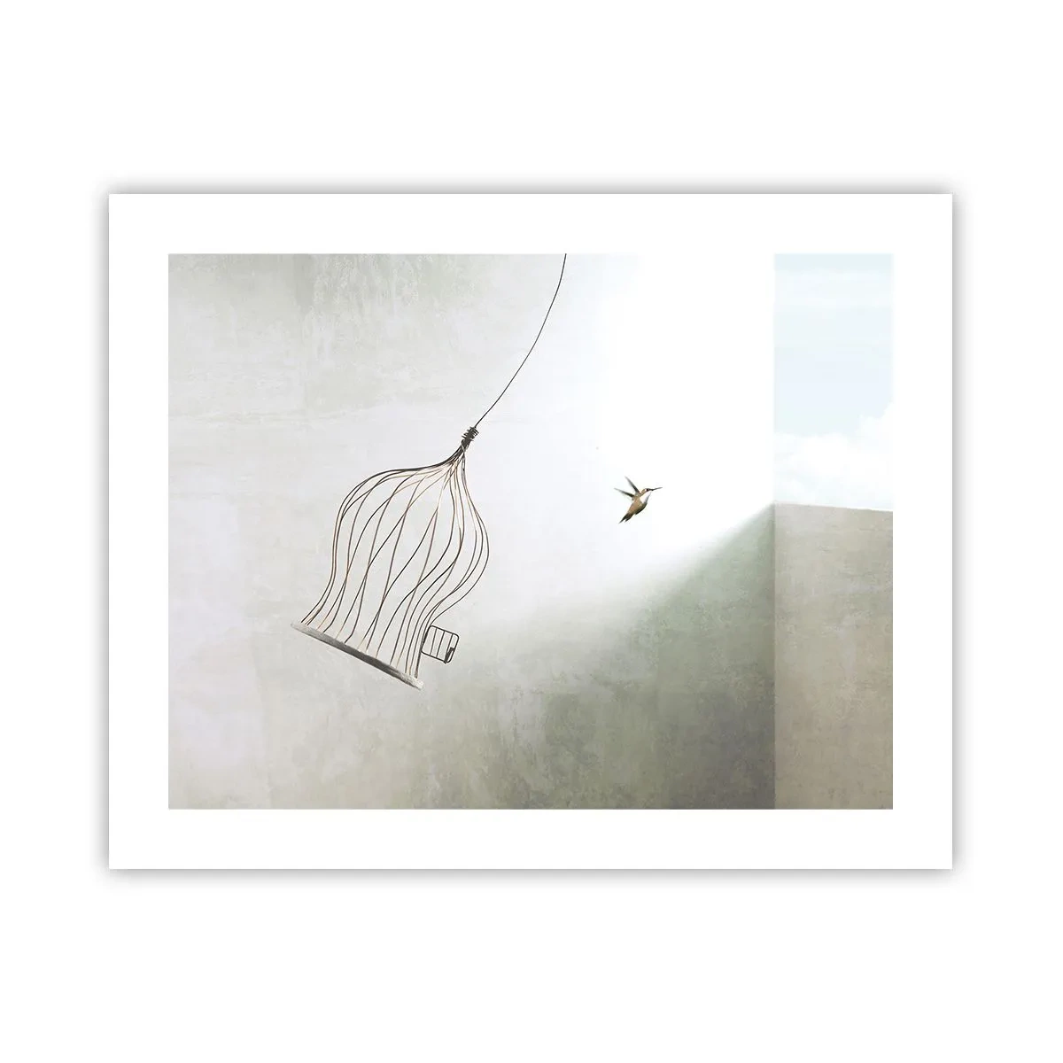 Poster - In je element - 50x40 cm