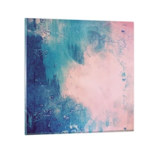 Schilderen op glas - Hemelse omhelzingen - 40x40 cm