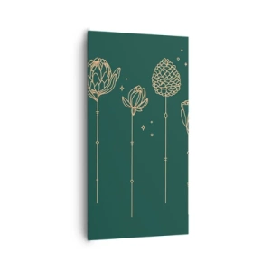 Schilderen op canvas - Kruidenfamiie / Familie Ziółkowsi ?? - 65x120 cm