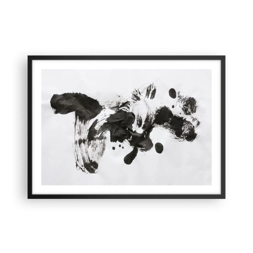 Poster in een zwarte lijst - Is er een methode voor de waanzin? - 70x50 cm