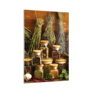 Schilderen op glas - Keuken spreuken - 80x120 cm