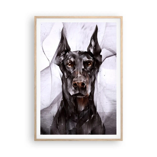 Een poster in een licht eiken lijst - Hooggeboren - 70x100 cm