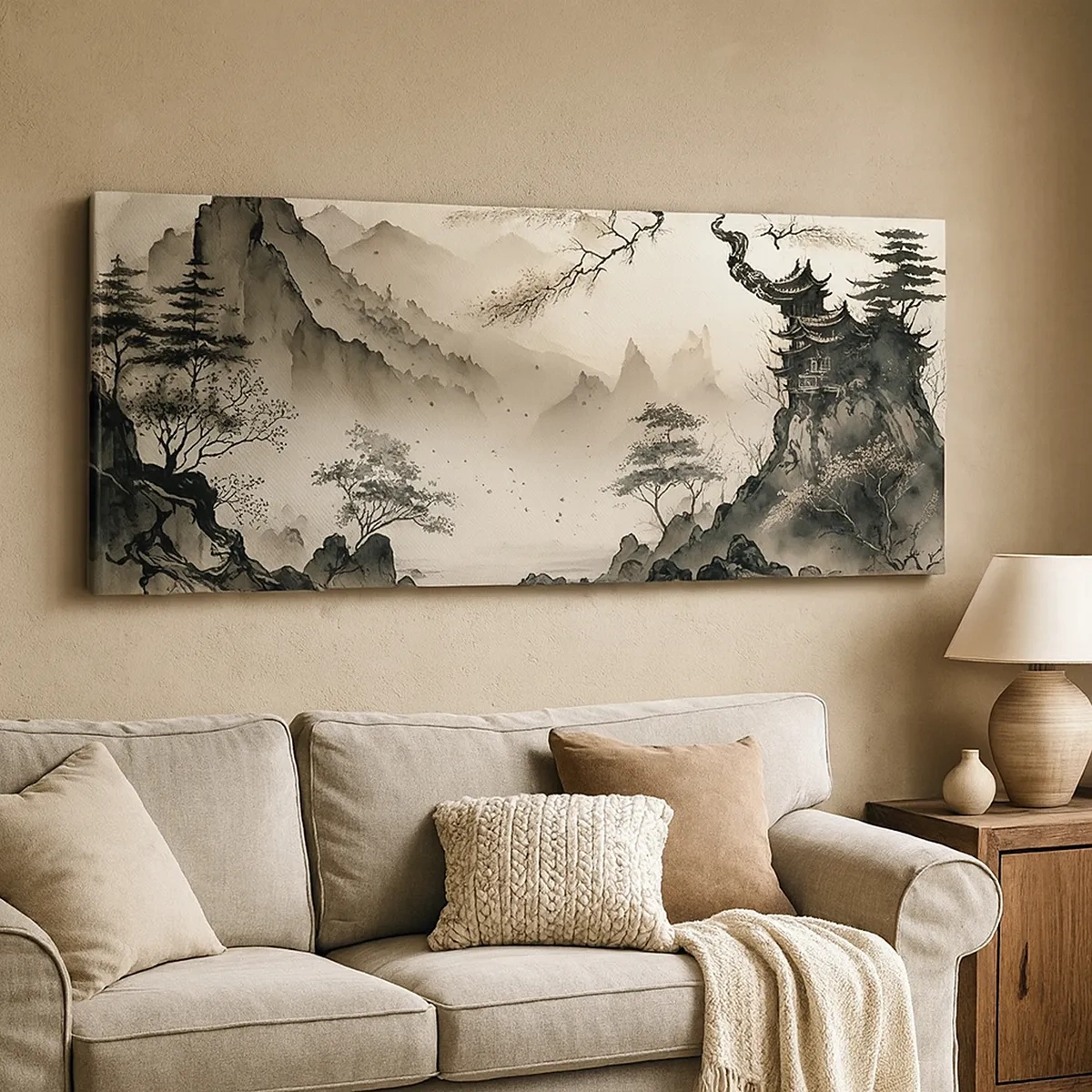 Schilderen op canvas - De unieke charme van het Oosten - 30x30 cm