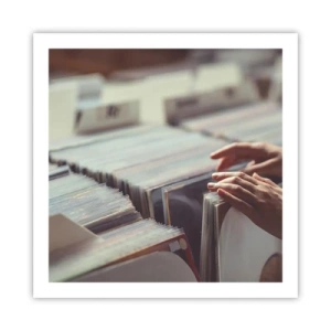 Poster - Op zoek naar emoties - 60x60 cm