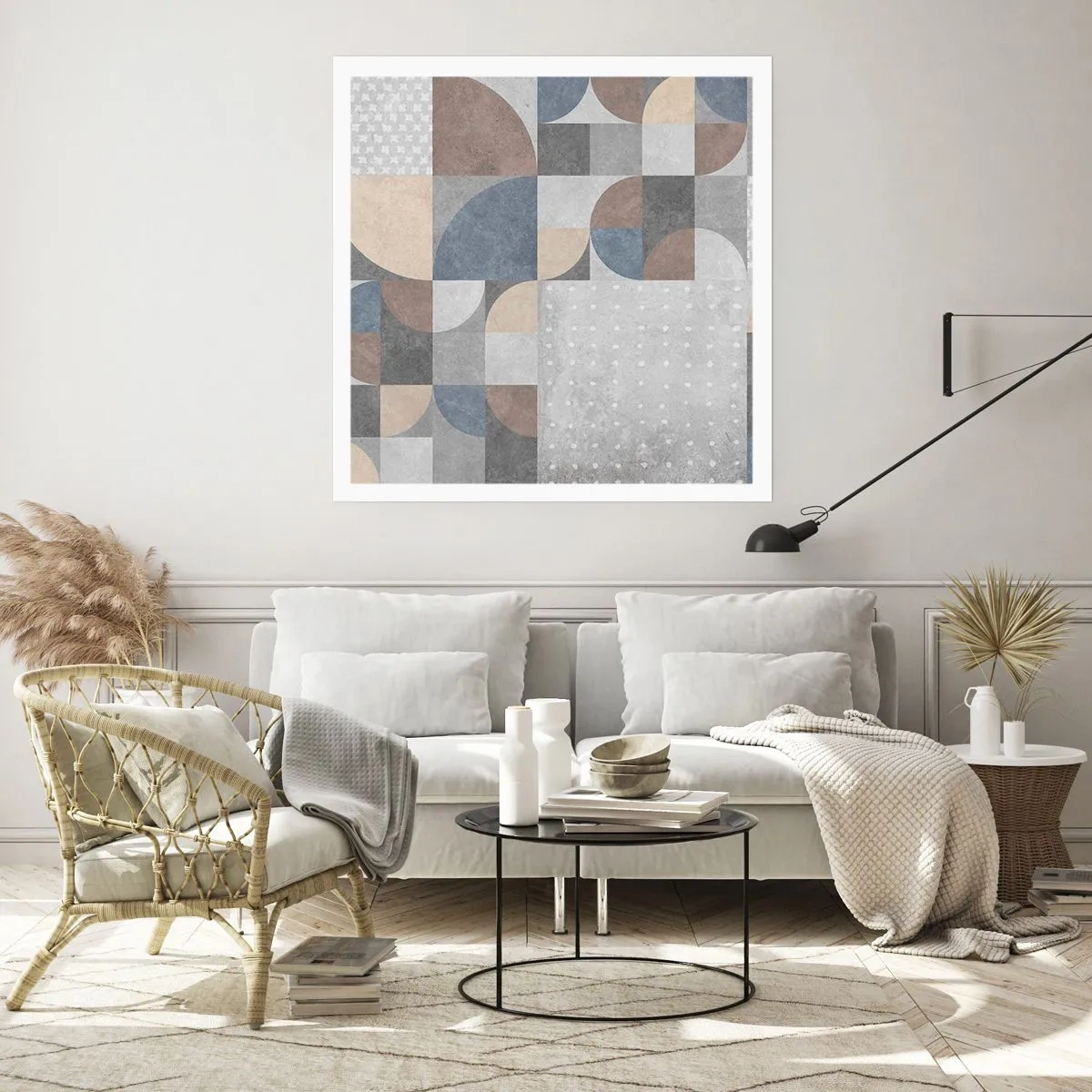 Poster - Keramische fantasie - 40x40 cm
