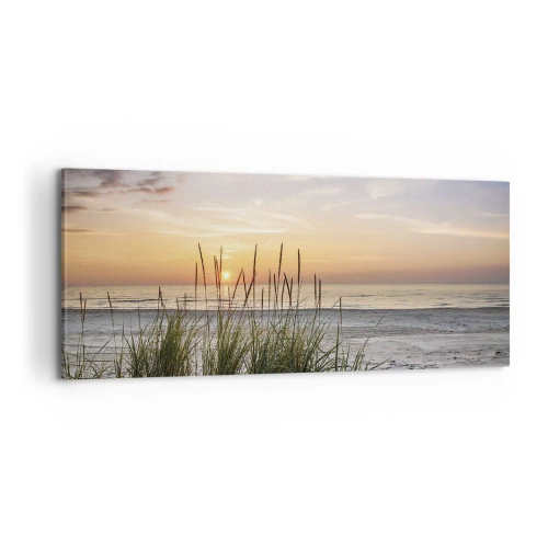 Schilderen op canvas - Kijk, denk, voel - 100x40 cm
