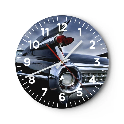 Wandklok - Klok - Daarom is het mooi! - 40x40 cm