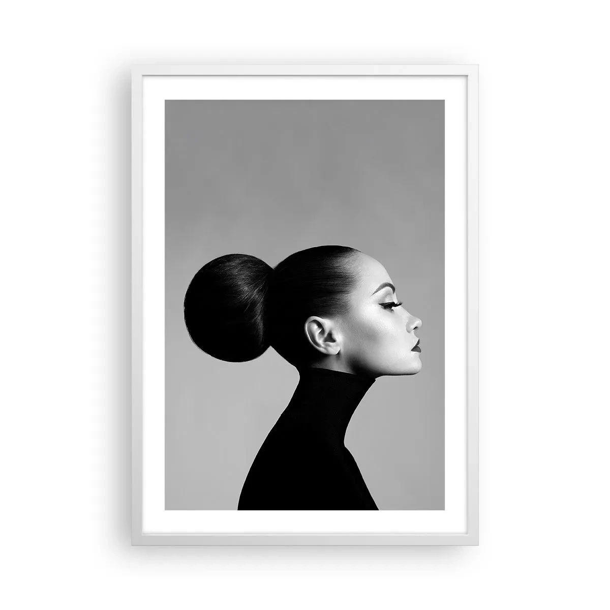 Poster in een witte lijst - Moderne Nefertiti - 50x70 cm