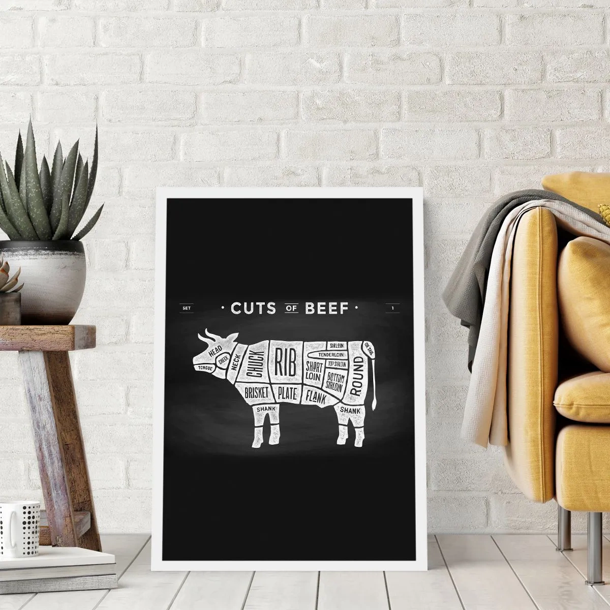 Poster - Slagers ABC - 50x70 cm