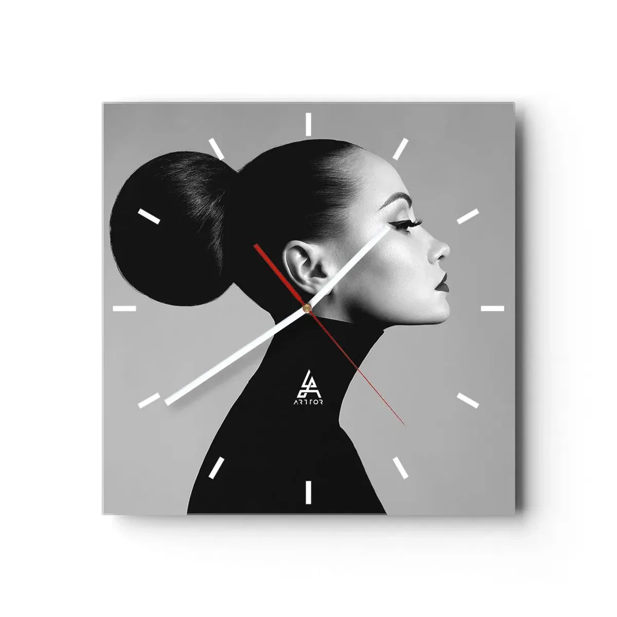 Wandklok - Klok - Moderne Nefertiti - 30x30 cm