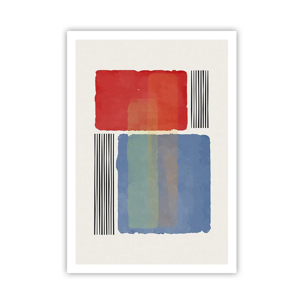 Poster - De geest en de letter van de geometrie - 70x100 cm