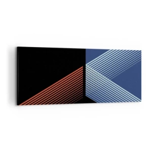 Schilderen op canvas - Een eenvoudig verhaal - 120x50 cm