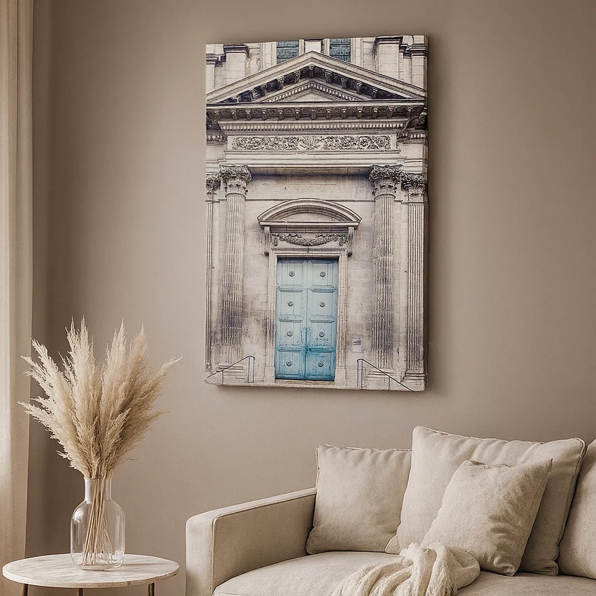 Schilderen op canvas - De toegangspoort tot de wereld van de geest - 50x70 cm