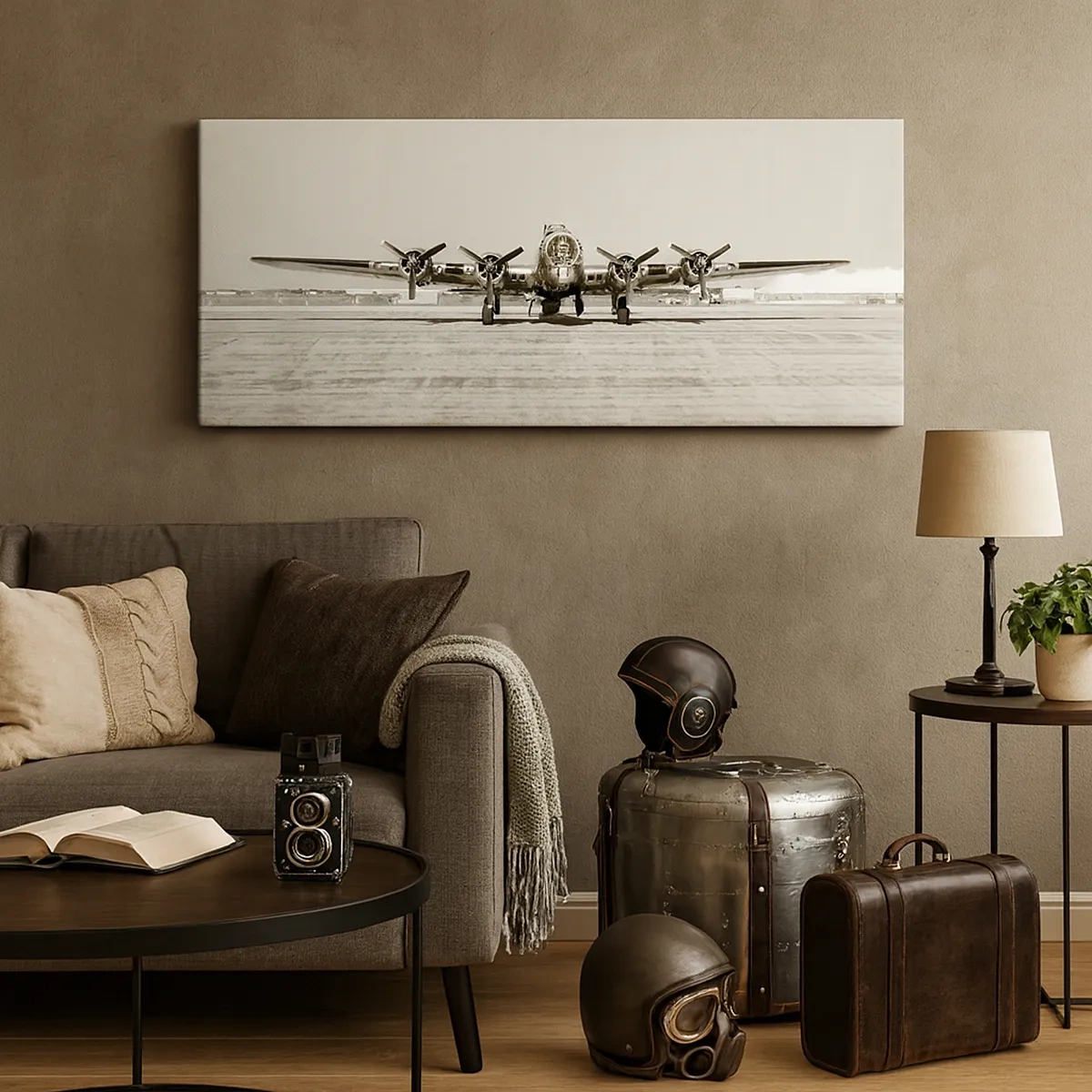 Schilderen op canvas - Zoals altijd klaar - 30x30 cm