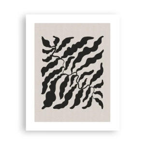 Poster - Natuur van een vierkant - 40x50 cm