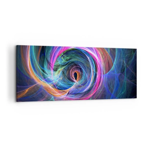Schilderen op canvas - Waar breng je me heen? - 120x50 cm