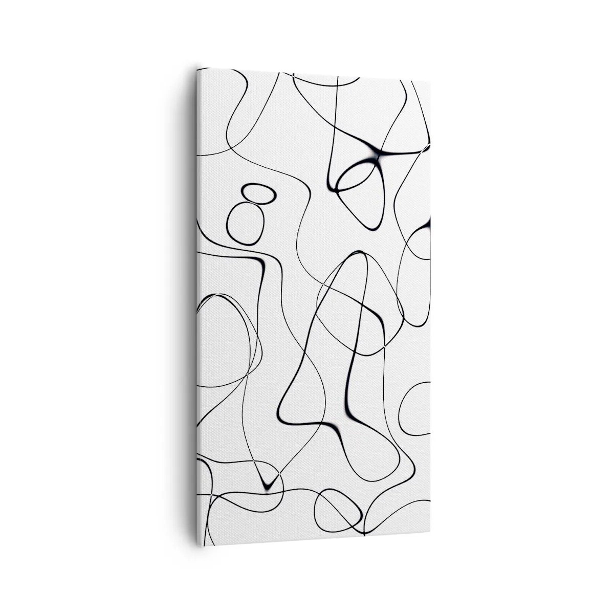 Schilderen op canvas - Levenspaden, wisselvalligheden - 55x100 cm