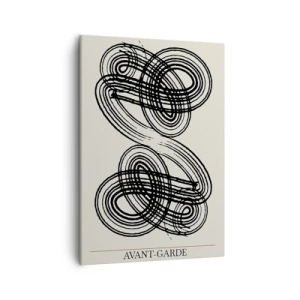 Schilderen op canvas - Het kwam er spontaan uit - 50x70 cm