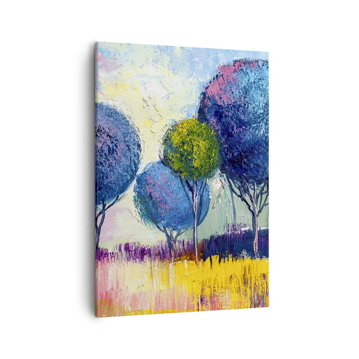 Schilderen op canvas - Bol - de vorm van het ideaal - 50x70 cm